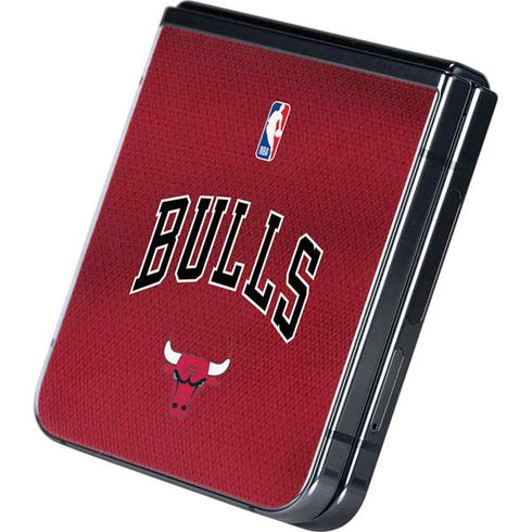 NBA Chicago Bulls Jersey Galaxy Z Flip5 5G Skin